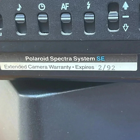 Polaroid Spectra System SE Instant Camera w/ Special Edition Box & Manual - Picture 13 of 16